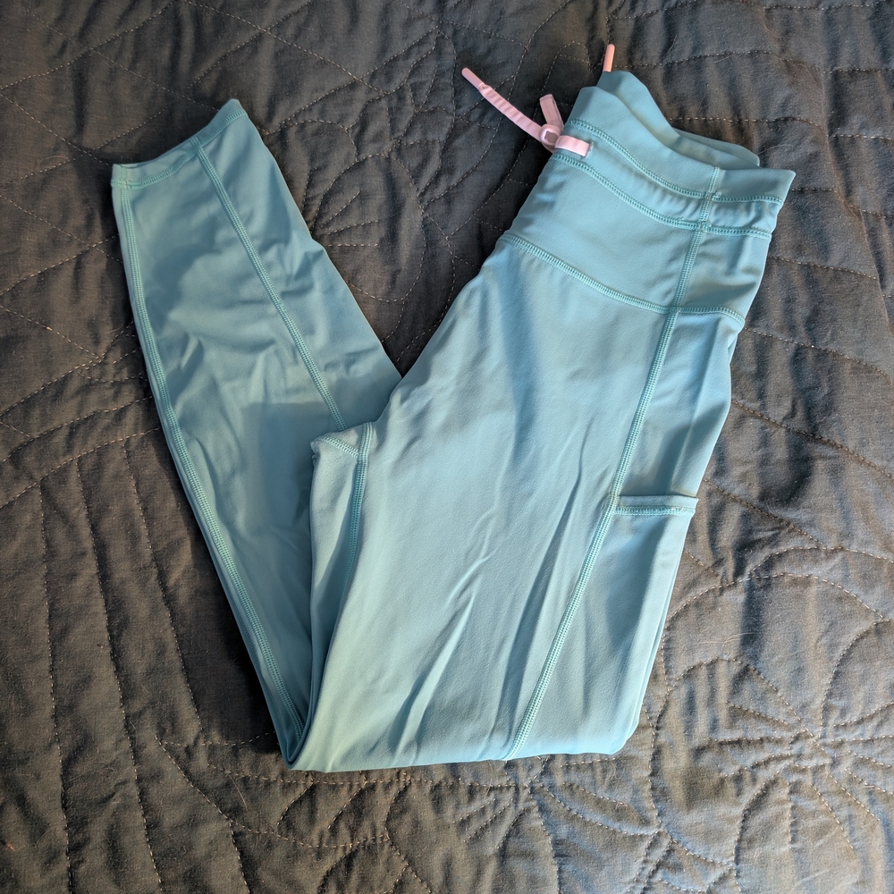 ZYIA Light Blue Leggings with Pockets